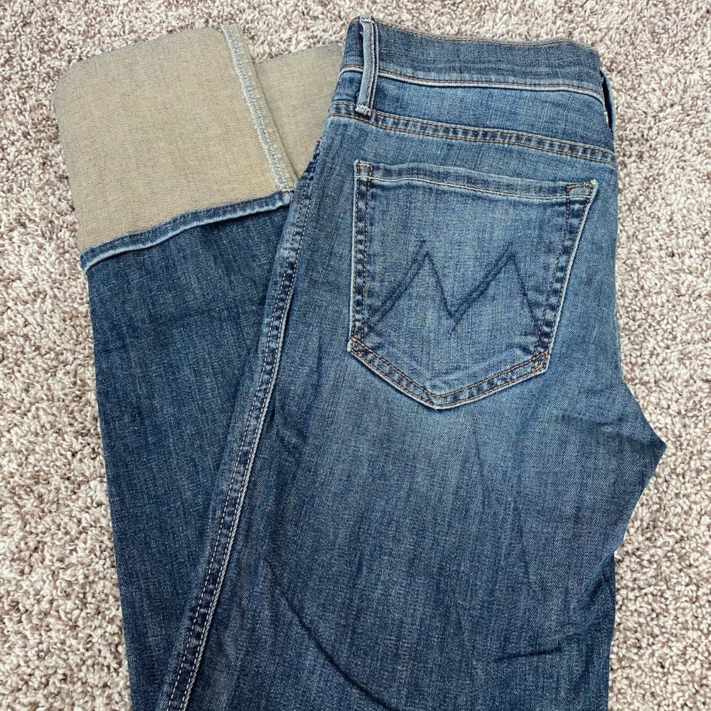 Cuffed jeans by MOTHER